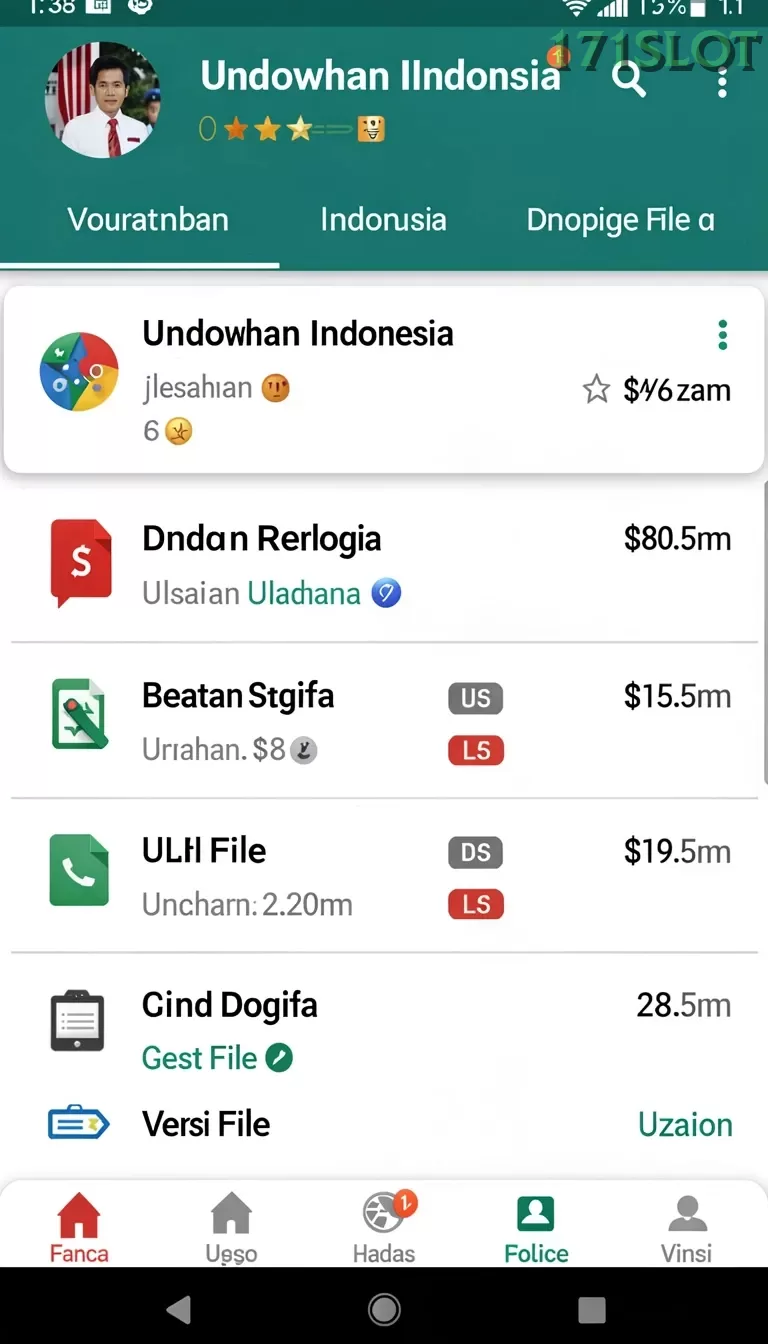 Cuplikan layar CEMARA77 — halaman utama