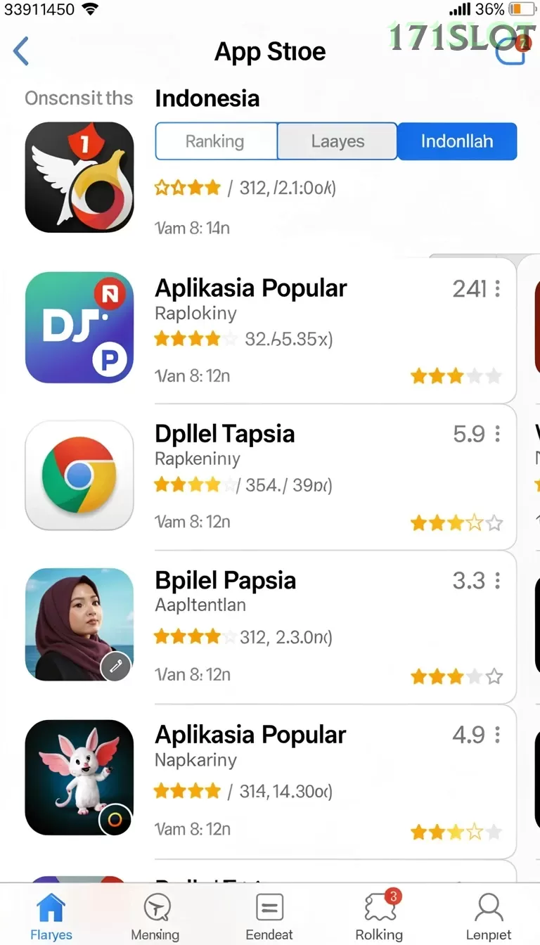 Cuplikan layar C8VIP — halaman utama