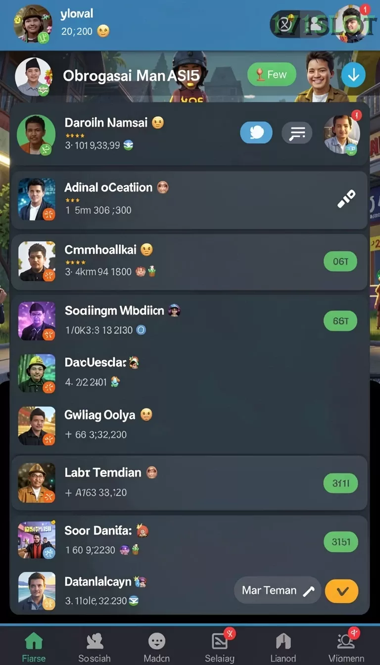 Cuplikan layar 99SL — halaman utama